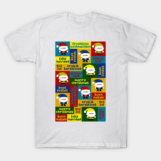 Feliz Navidad Internacional T-Shirt by soniapascual